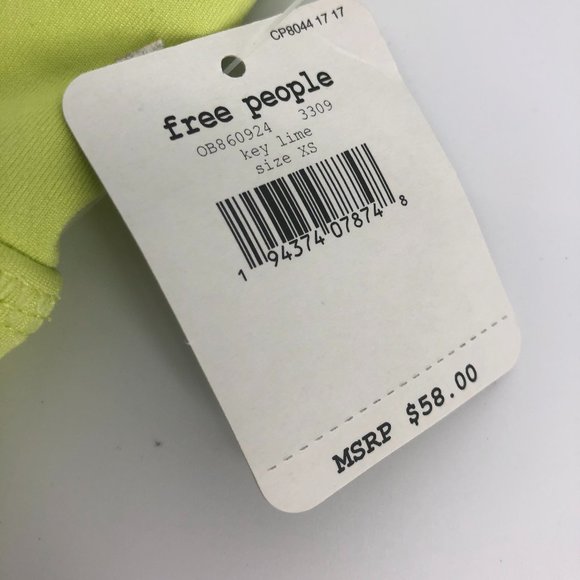 Free People Movement Sports Bra Crop Top XS - Picture 4 of 6